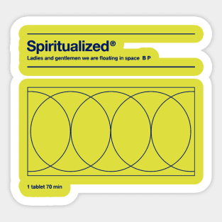 Spritualized Logo Sticker